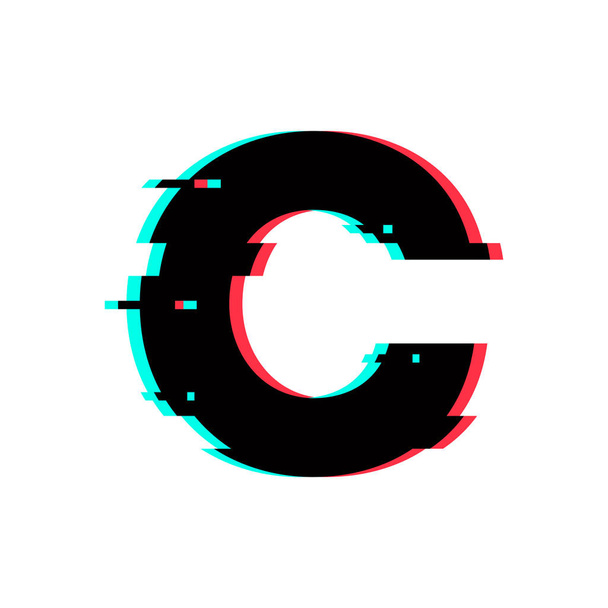 Vector moderno logotipo carta carta de C. C projeto Vector - Vetor, Imagem