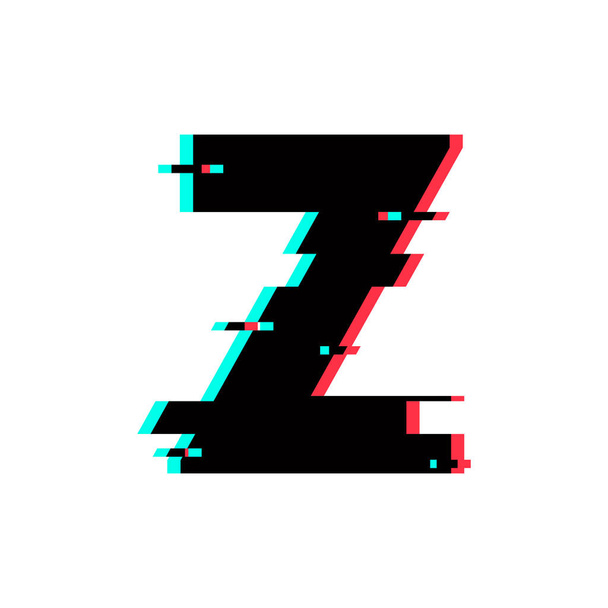 Letra moderna do logotipo do vetor Z. Z Carta Design Vector
 - Vetor, Imagem
