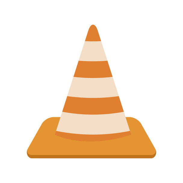 Construction traffic cone - Vektor, kép