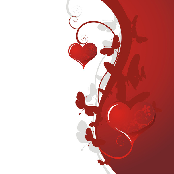 Valentines Day card - Vector, Imagen