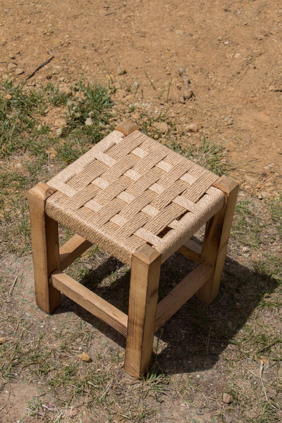 Dekoratív széklet tárgy, mint egy bútor elem tekintetében - Fotó, kép