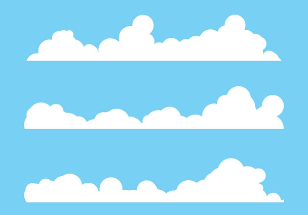 Nube plantilla vector icono ilustración diseño fondo
 - Vector, Imagen