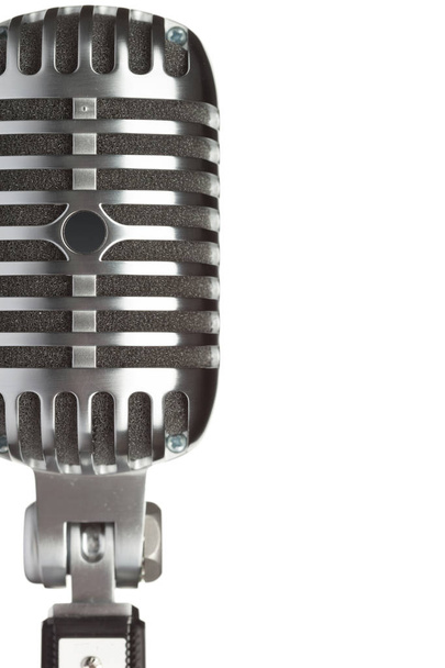 professional microphone isolated on white background - Φωτογραφία, εικόνα