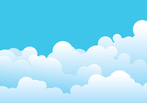 Σύννεφο πρότυπο διάνυσμα φόντο σχεδιασμό εικονογράφηση εικονίδιο - Διάνυσμα, εικόνα