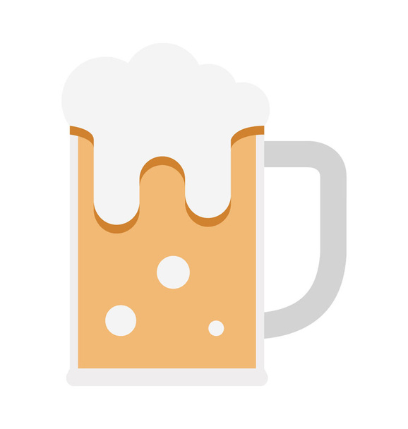 Tasse à bière Illustration vectorielle Couleur Icône entièrement modifiable
  - Vecteur, image