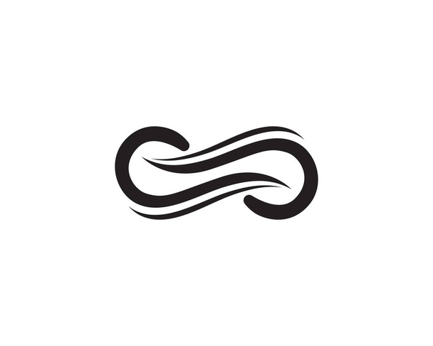 Infinity logo szimbólum sablon ikonok vektoros - Vektor, kép
