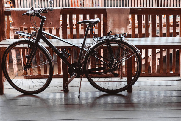 Fondo de bicicleta vintage retro
 - Foto, imagen