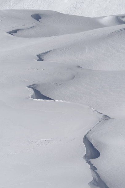 Pokryté sněhem. Italské Alpy - Fotografie, Obrázek