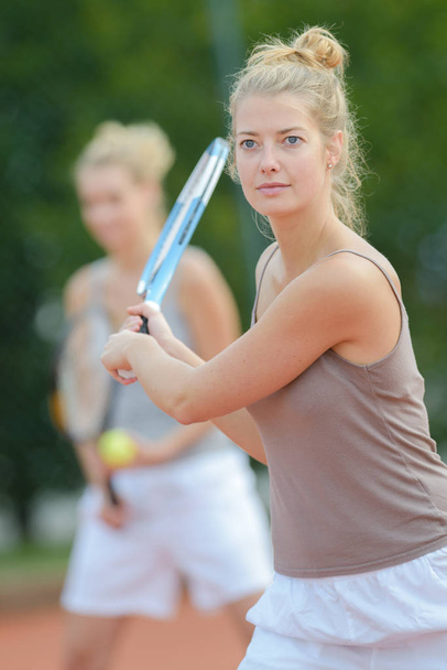 outdoor tennis practise and daytime - Φωτογραφία, εικόνα
