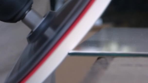 Brusný kotouč zpracování skla - Záběry, video