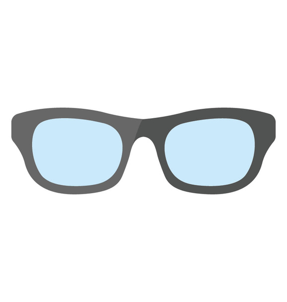 An eye wear with transparent glasses, eyeglasses  - Vektor, kép