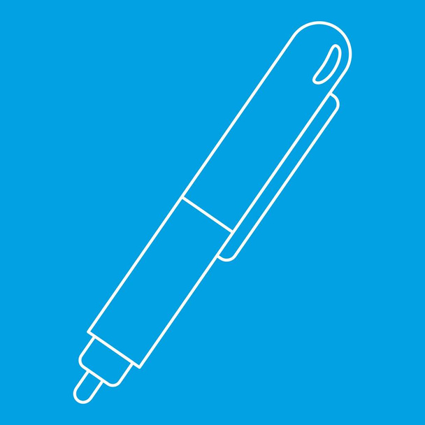 Felt tip pen icon, outline style - Vektor, obrázek