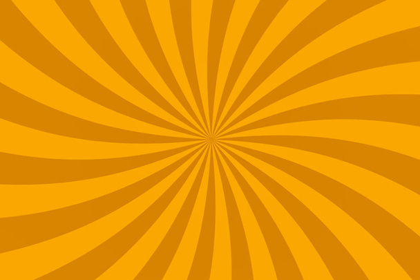 製品のテンプレートをバナーの背景のオレンジ カラフルな半径の背景。図. - 写真・画像
