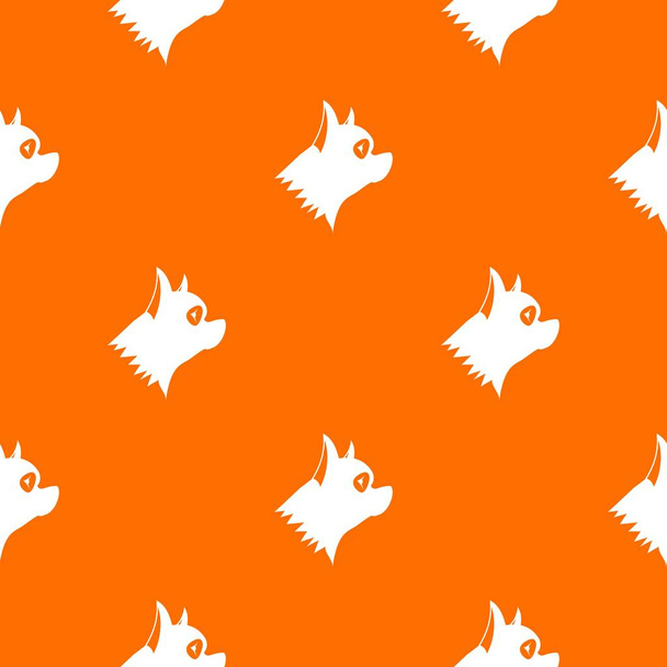 Pinscher dog pattern seamless - Vector, Image