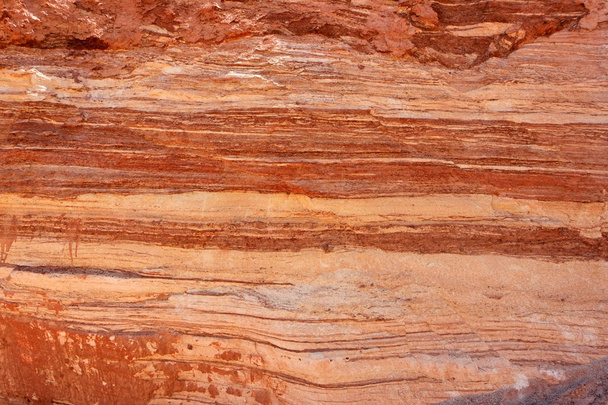 Red striped rock texture - Photo, Image