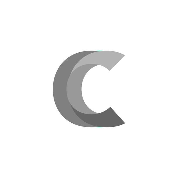 C brief Logo vectorelement. Sjabloon voor brief-Logo - Vector, afbeelding