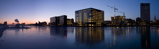 Hafenpanorama von Kopenhagen - Foto, Bild