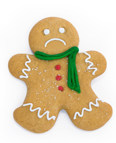 Sad gingerbread man - Photo, Image