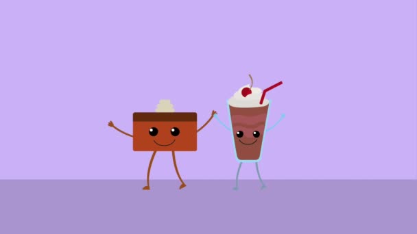 kawaii desenhos animados alimentos
 - Filmagem, Vídeo
