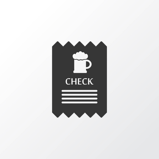 Check icon symbol. Premium quality isolated menu element in trendy style. - Vector, Image