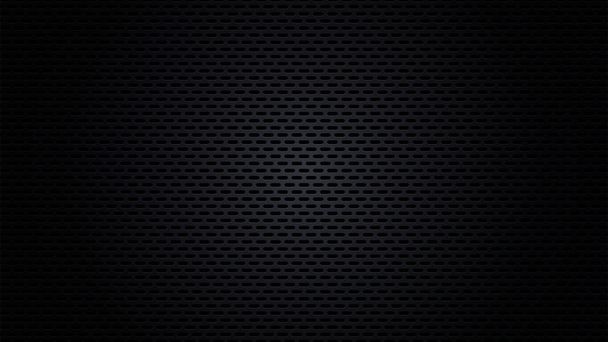 Dark abstract background, texture with dotted elements, vector illustration. - Vector, Image