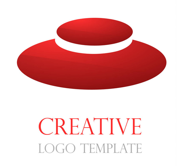 Modèle de logo vectoriel, concept de logo créatif. Logotype forme vectorielle, idées de logos pour les entreprises. Logo icône isolé sur fond blanc
 - Vecteur, image