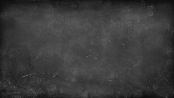 Chalk rubbed out on blackboard  - Photo, Image