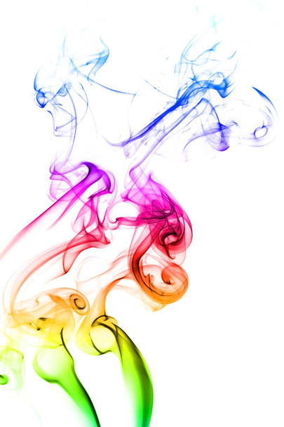Abstract colored smoke - Фото, изображение