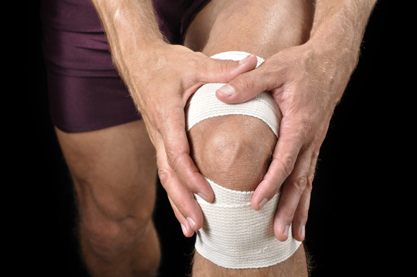 Τραυματισμός στο γόνατο - Φωτογραφία, εικόνα