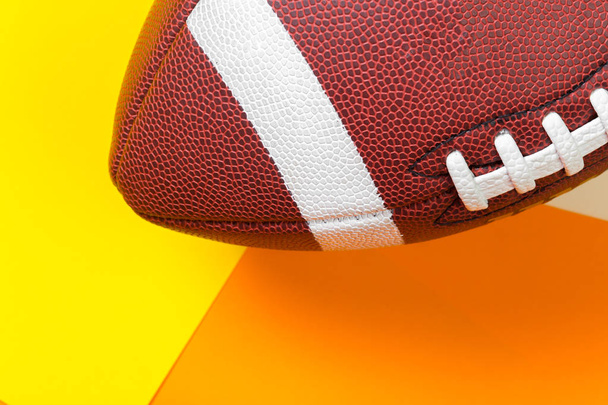 American Football ball. sport background  - Foto, Bild