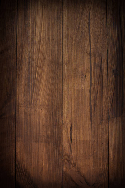 donkere bruine houten textuur. - Foto, afbeelding
