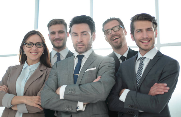 Mixed group of business men and women - Foto, imagen