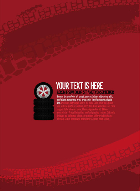 Automotive Tire Background 30 - Vector, Image