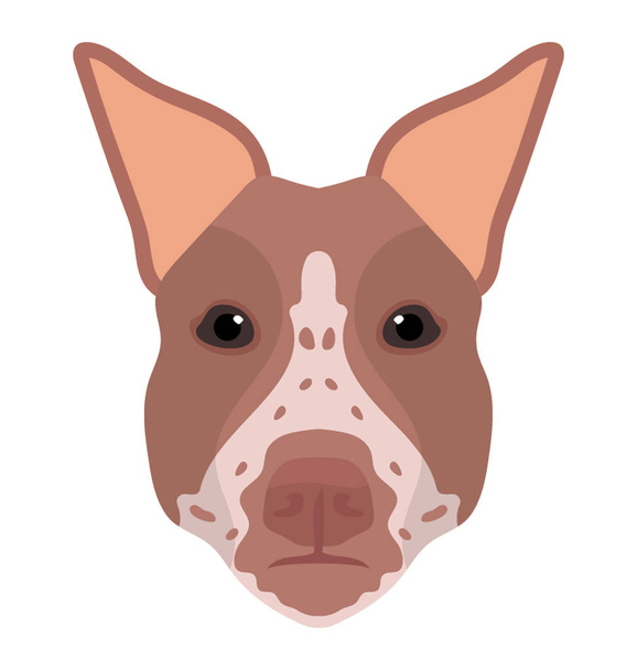 A domestic breed of dog kept for safety purpose denoting  doberman  - Vector, Image