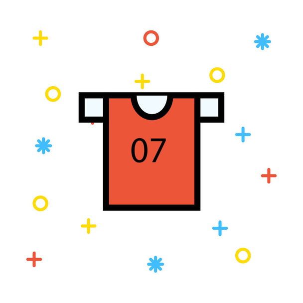 sporty t-shirt icon, vector illustration  - Vektor, Bild