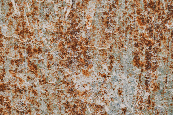 full frame image of rustic metal wall background - Photo, image