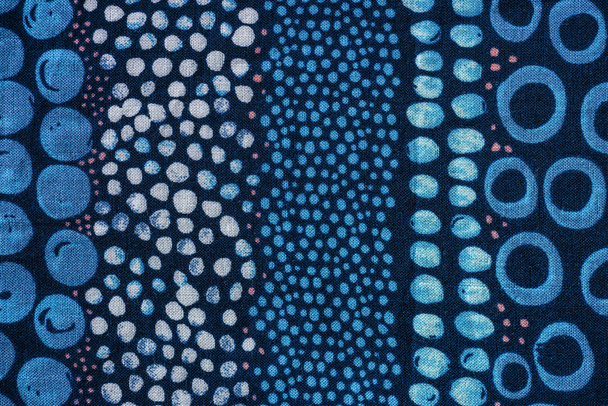 full frame image of textile fabric with abstract pattern background - Photo, Image