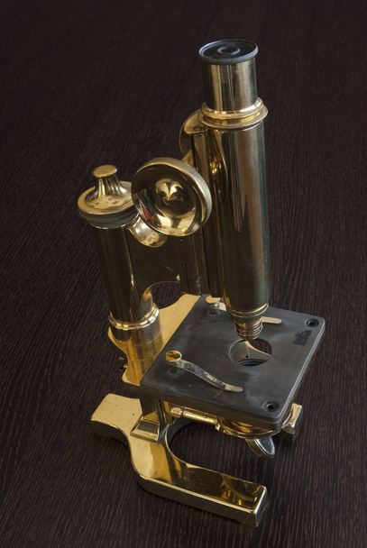 old microscope, medicine and science - Photo, Image