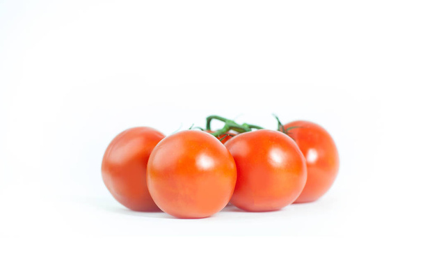 fresh tomatoes .isolated on a white background. - Fotó, kép