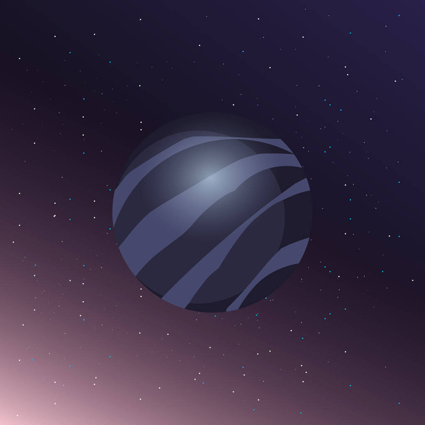 Space planets design - Vector, Image