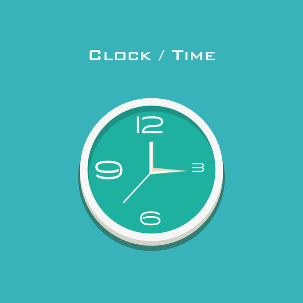 hodiny a čas design - Vektor, obrázek