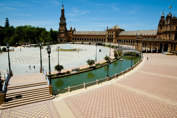 Plaza de Espana - Seville - Spain - Photo, Image