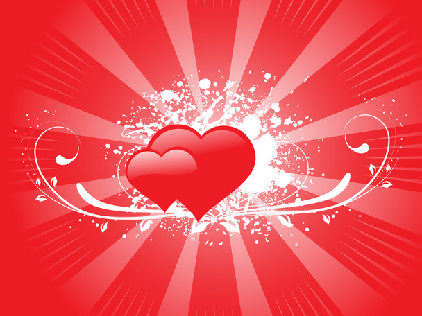иллюстрация ко Дню Святого Валентина
 - Вектор,изображение