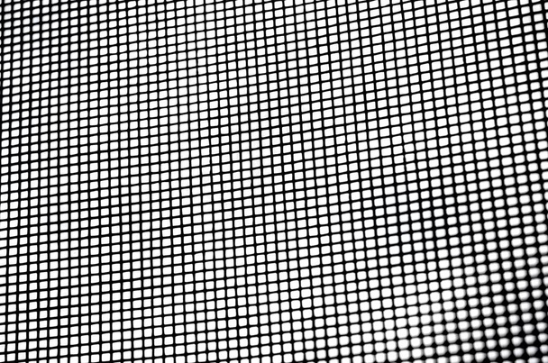 Mesh grid background, black and white - Photo, Image