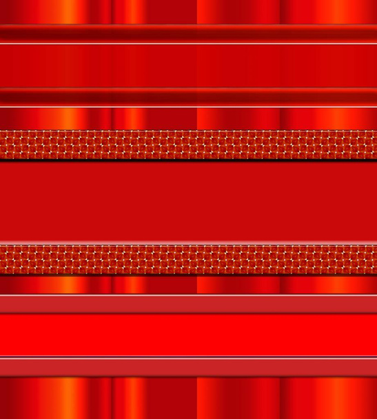 modern red background with banners and textures. - Photo, Image