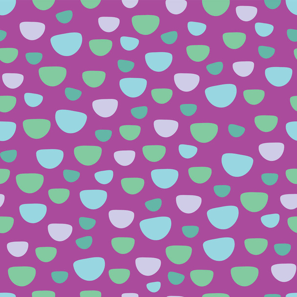 紫のクールなスケールのシームレスなパターンのベクトルの背景 - ベクター画像