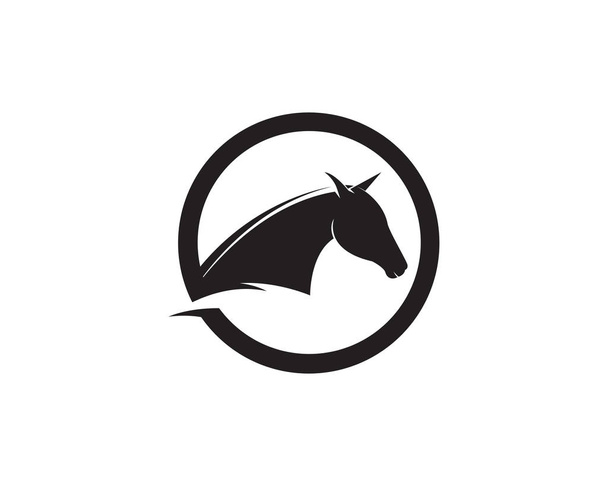 Hevosen logon malli Vecto
 - Vektori, kuva