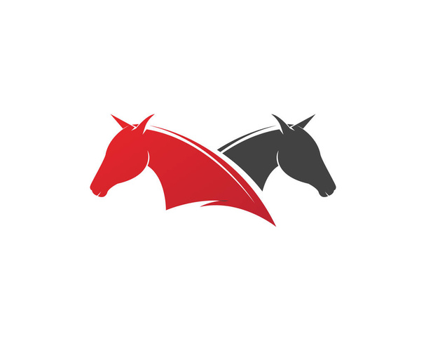 Horse Logo Template Vecto - Vector, Image