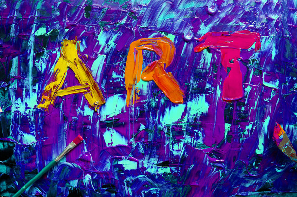 Umění abstraktní znak Malování - Fotografie, Obrázek