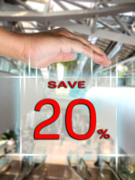 save 20 percent - Photo, Image